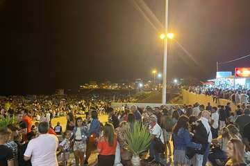 Espectáculo pirotécnico de Melenara 2022/Francisco Javier Santana, TA, Jesús Ruiz y Antonio Alí.